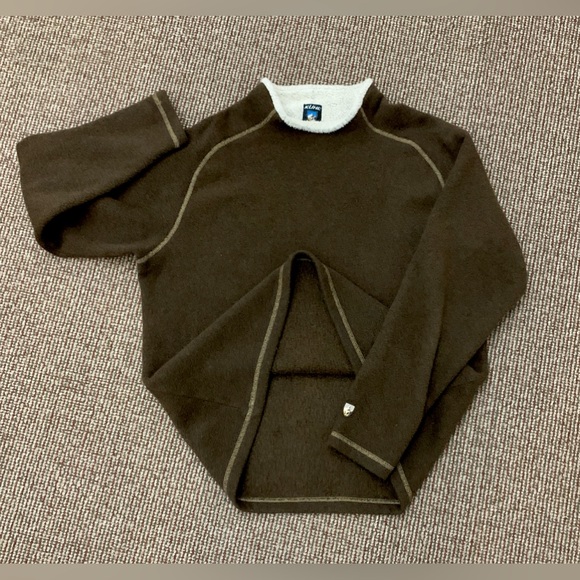 Men’s XL Kuhl Afpaca Stovepipe Rollneck Fleece Hybrid Sweater Midlayer - Picture 4 of 14